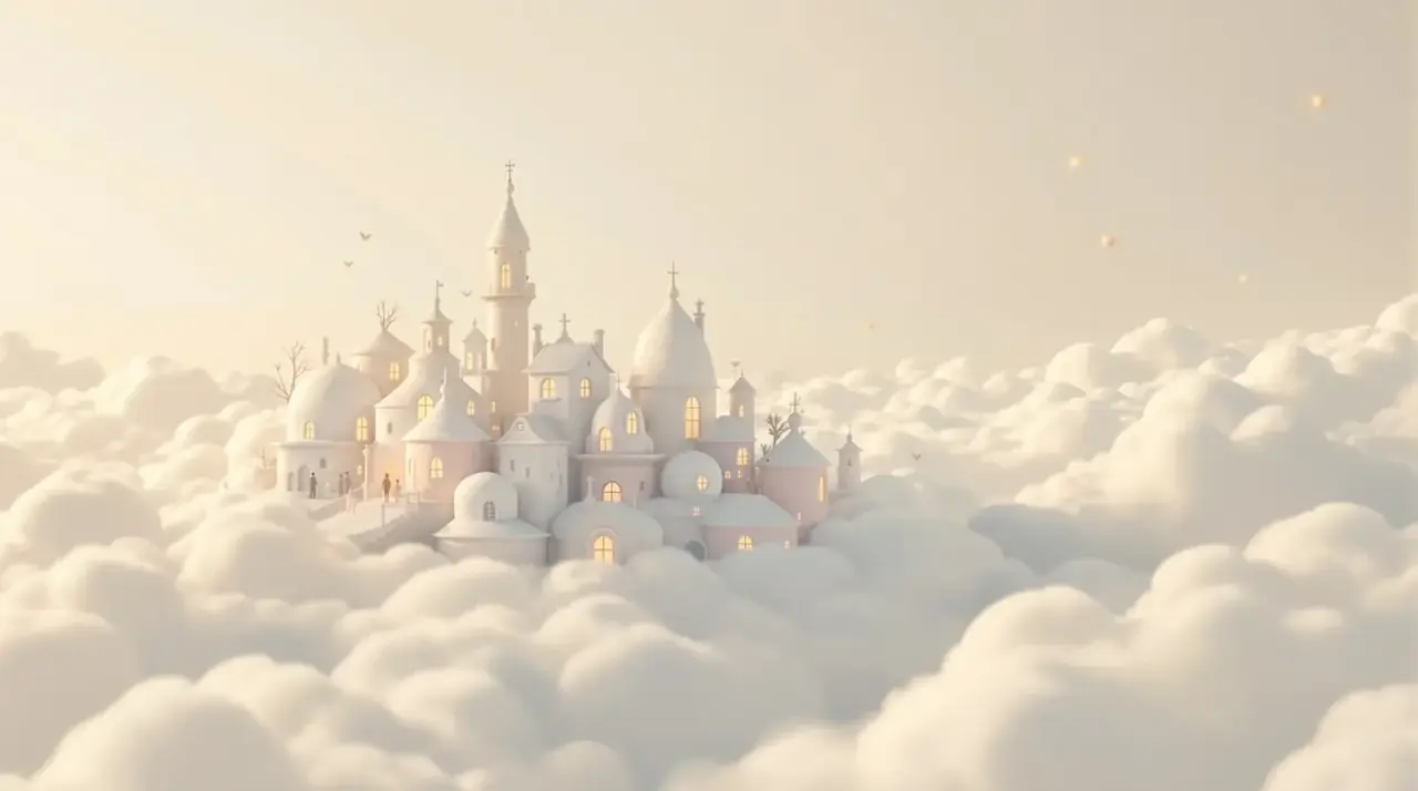 《云端小镇》精选影片背景